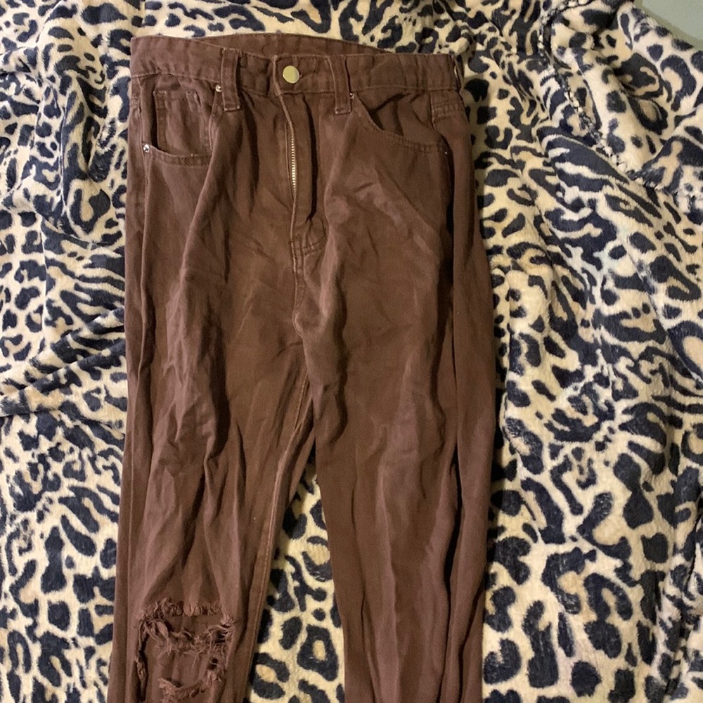 Brown jeans